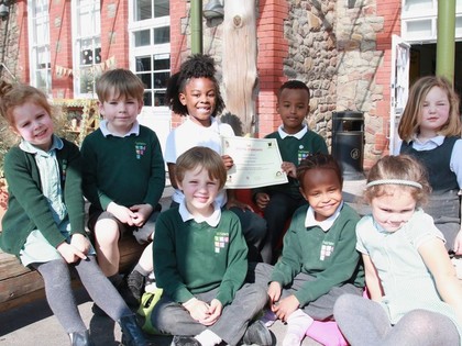 Early Years enjoy the outside - Term 4 2019